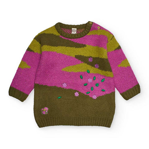 ABITO TRICOT - TUC TUC - Sesso: Bambina - Colore: Fucsia - Stagione: Autunno-Inverno