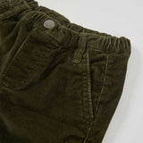 PANTALONI VELLUTO VERDE