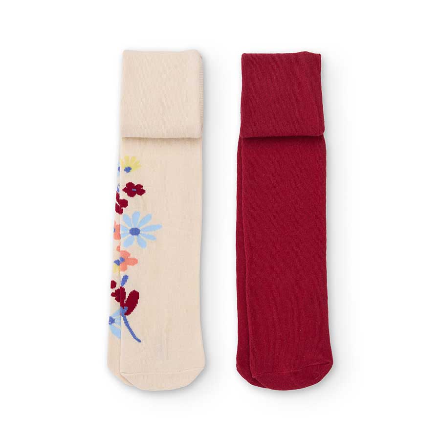 Protégez les jambes de votre petite fille avec ce collant élégant et confortable, idéal pour les ...