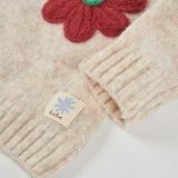 MAGLIONE LANA FIORI
