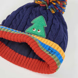 BONNET AVEC POM-POM ET CHAUDE-COU