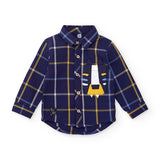 CHEMISE À MANCHES LONGUES À CARREAUX