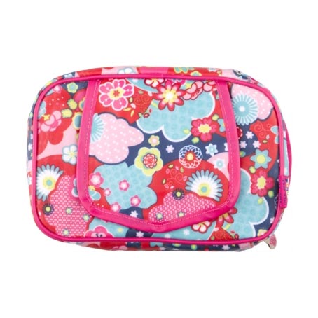 Porte-serviettes de la ligne puériculture Tuc Tuc Berries motif floral et fermeture
  avec velcro...