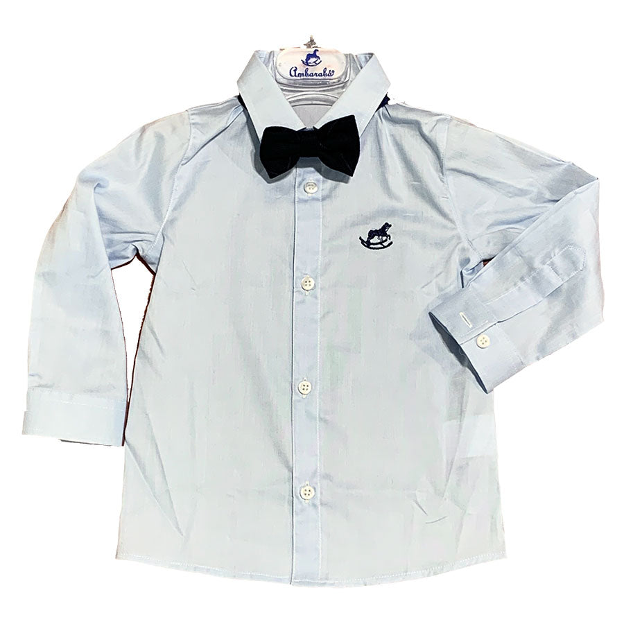 
  Elegant shirt, from the children's clothing line Eparabà, solid-coloured with
  small logo emb...