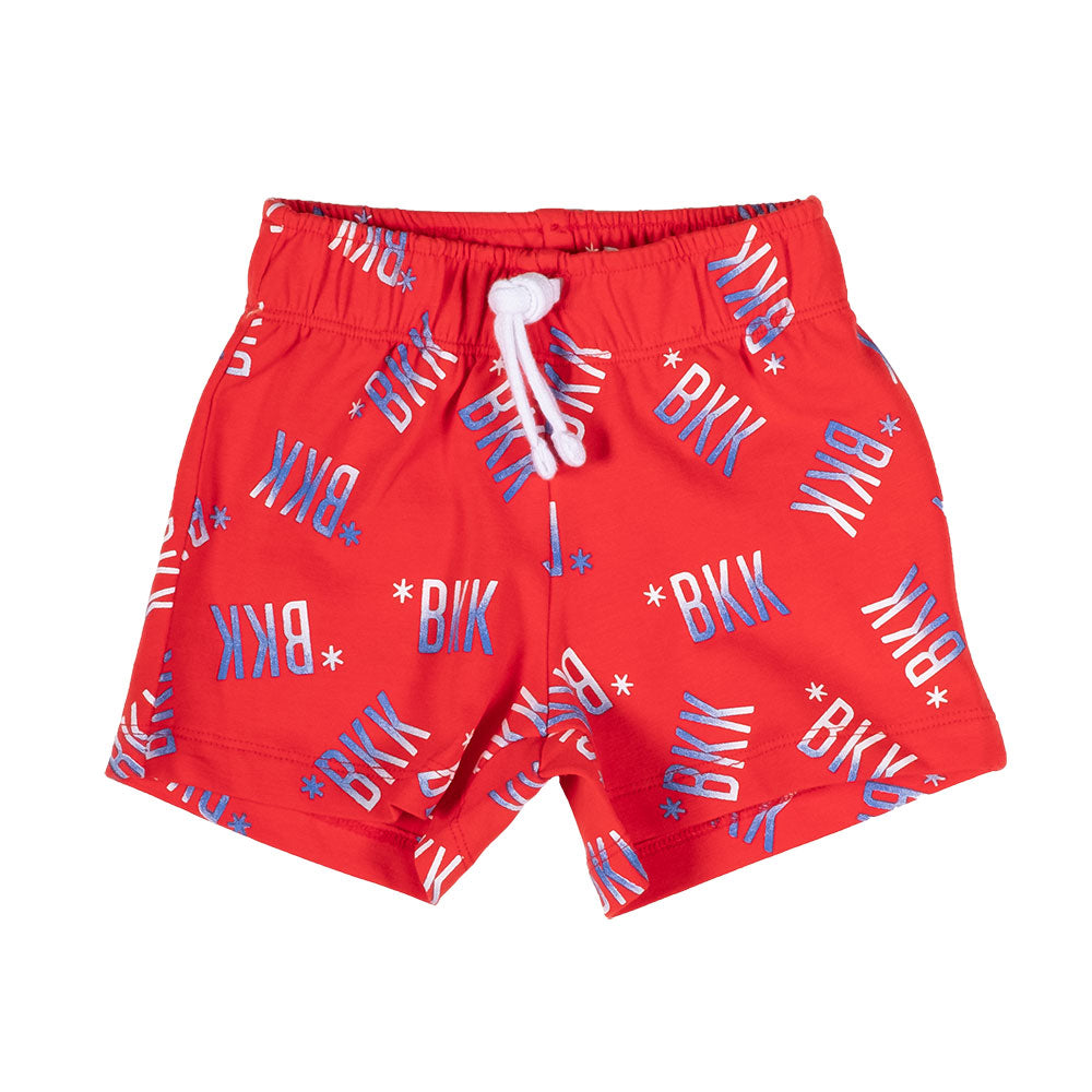 
Shorts from the Bikkembergs children's clothing line, with all-over neon colored logo. Elastic a...