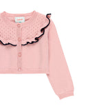 Tricot jacket for girls