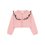 Tricot jacket for girls