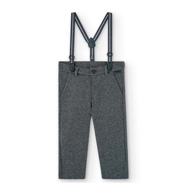 
Soft trousers from the Boboli children's clothing line, with elastic on the bottom and matching ...
