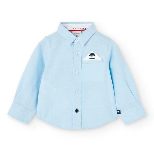 
Shirt from the Boboli children's clothing line, oxford with embroidered pocket.

Composition: 10...