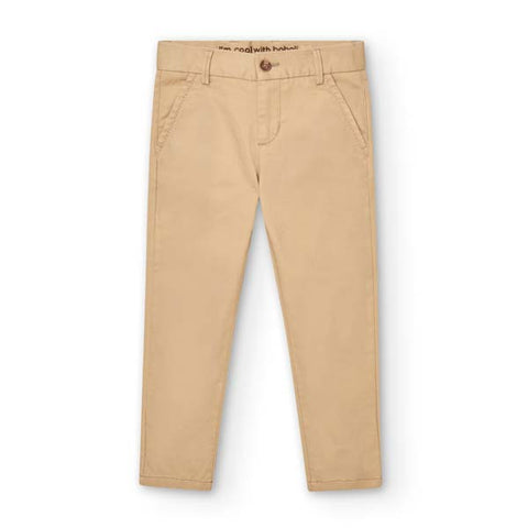 Stretch satin trousers for boys - BCI