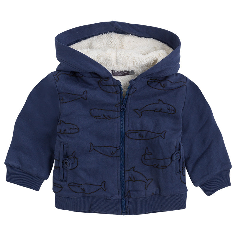 
  Sweatshirt from the Canada House Children's Clothing line with hood and padding
  inside with ...
