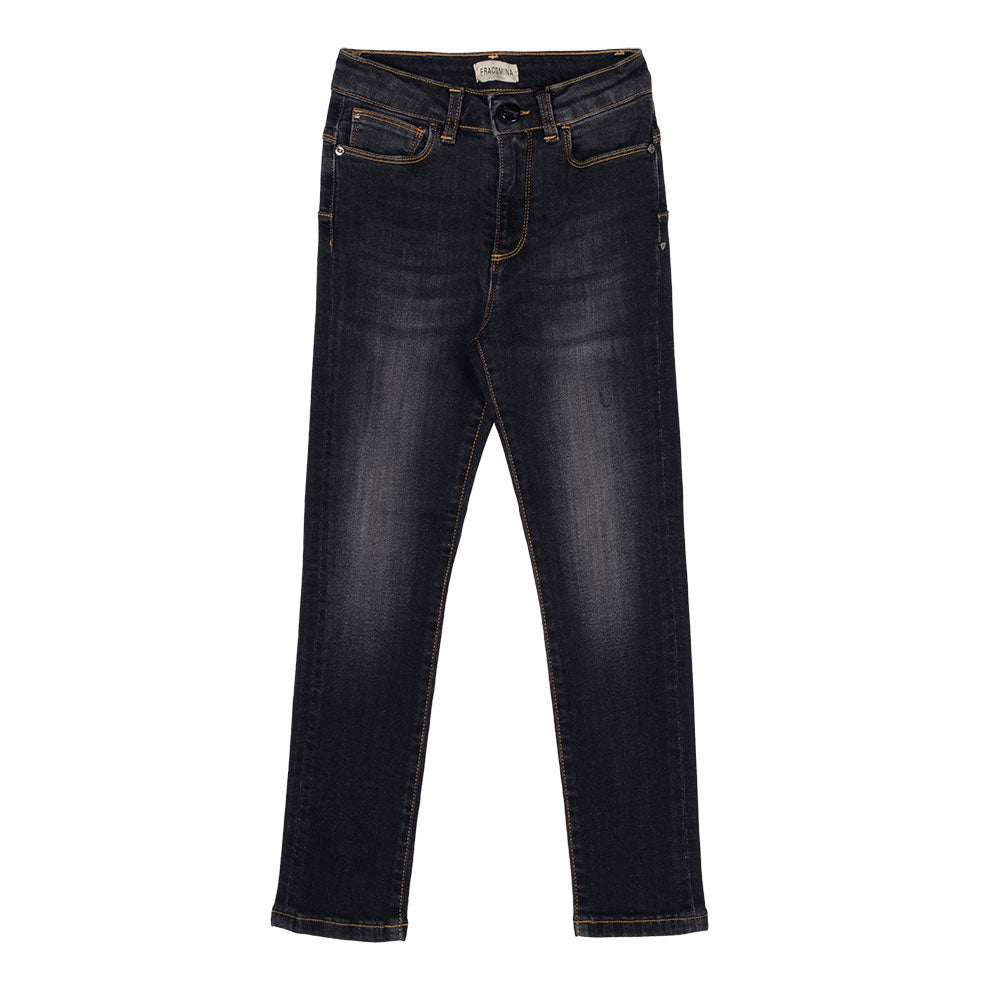 
Jeans from the Fracomina Girls' Clothing Line, with regular model and available in several washe...