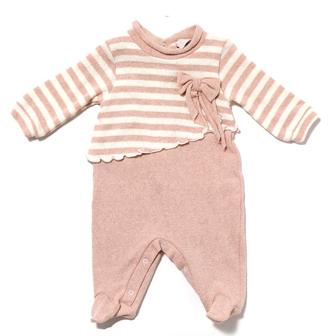 Baby girl knit jumpsuit
