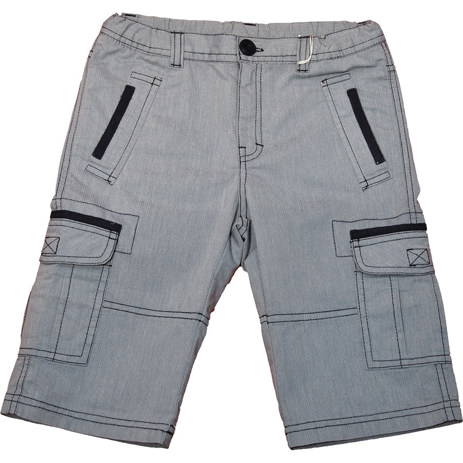 
  Herringbone sports bermudone from the Mirtillo children's clothing line with pockets and side ...