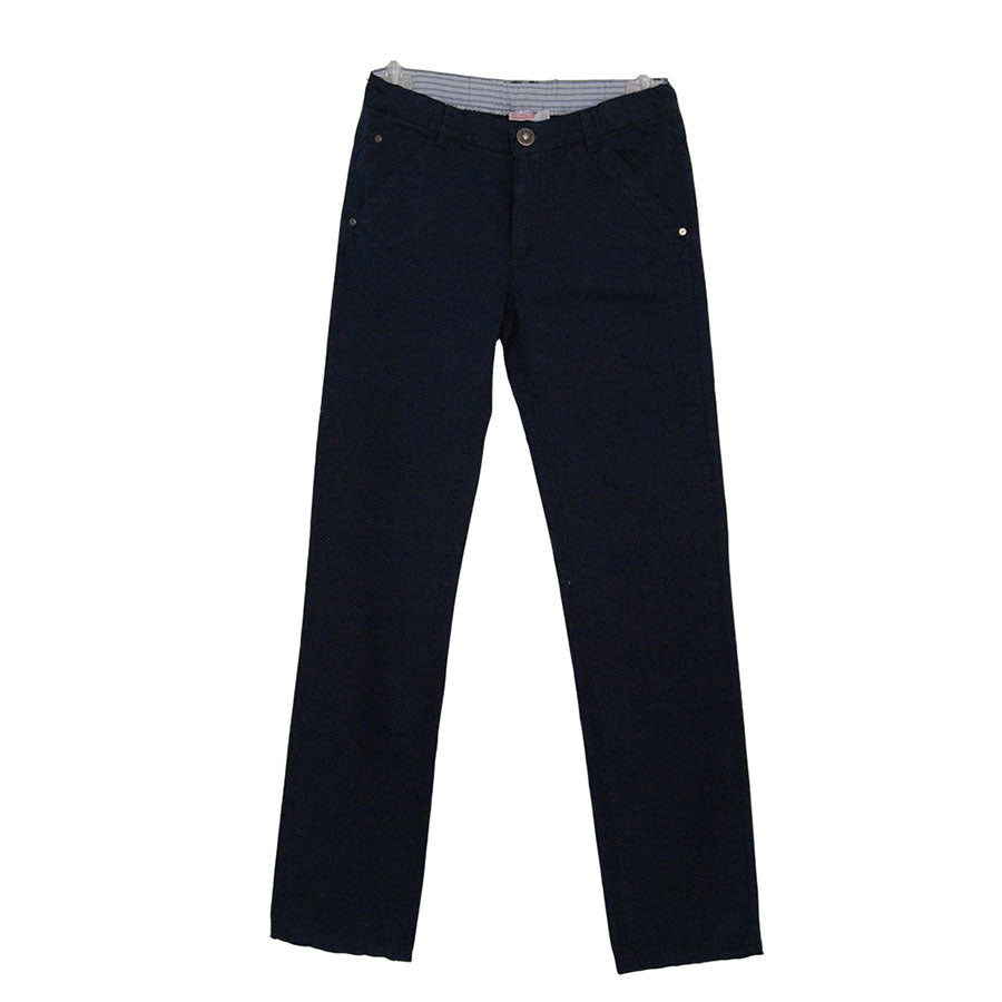 
  Trousers from the Miritllo children's clothing line. Five-pocket matching model
  joined. Adju...