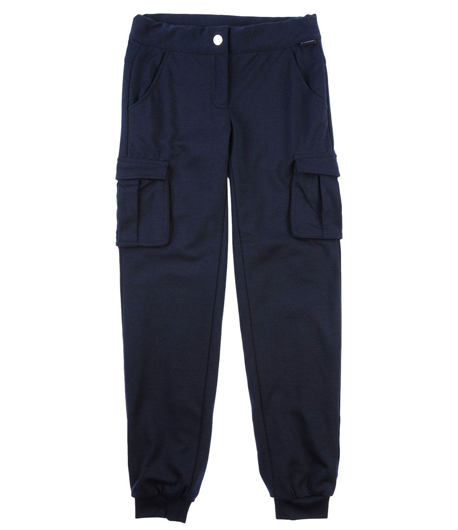 
  Sweatshirt trousers from the Mirtillo Clothing Girl's line, adjustable size
  at the waist and...