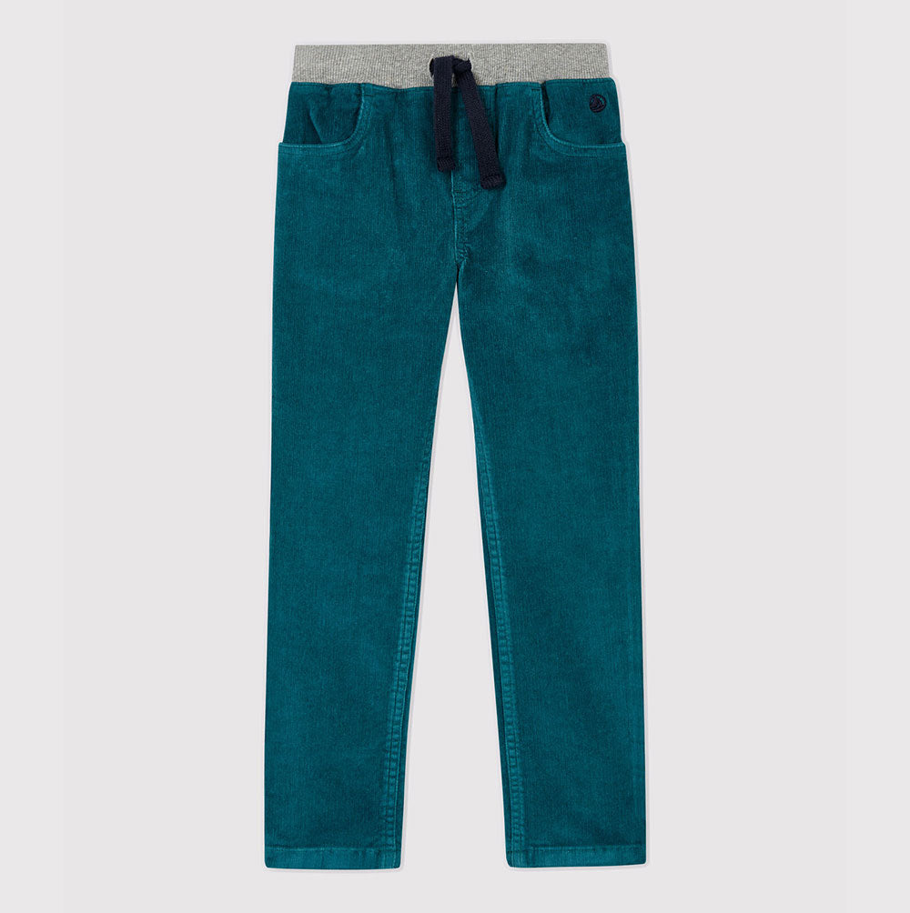 
  Stretch velvet trousers from the Petit Bateau Children's Clothing Line. Cut
  classical law. 
...