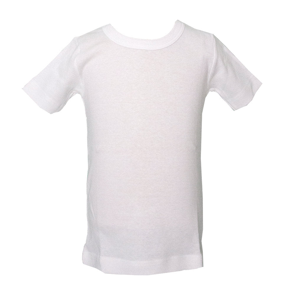
  Underwear line P&amp;C crew-neck half sleeve bodice.



  Composition : 100% Cotton
