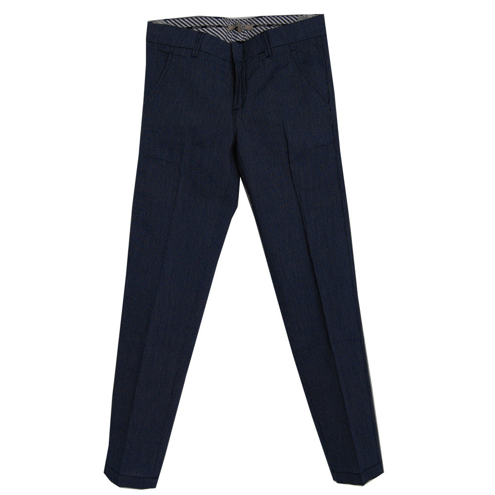 
  Trousers from the Silvian Heach children's clothing line. Milleraies striped pattern
  with po...