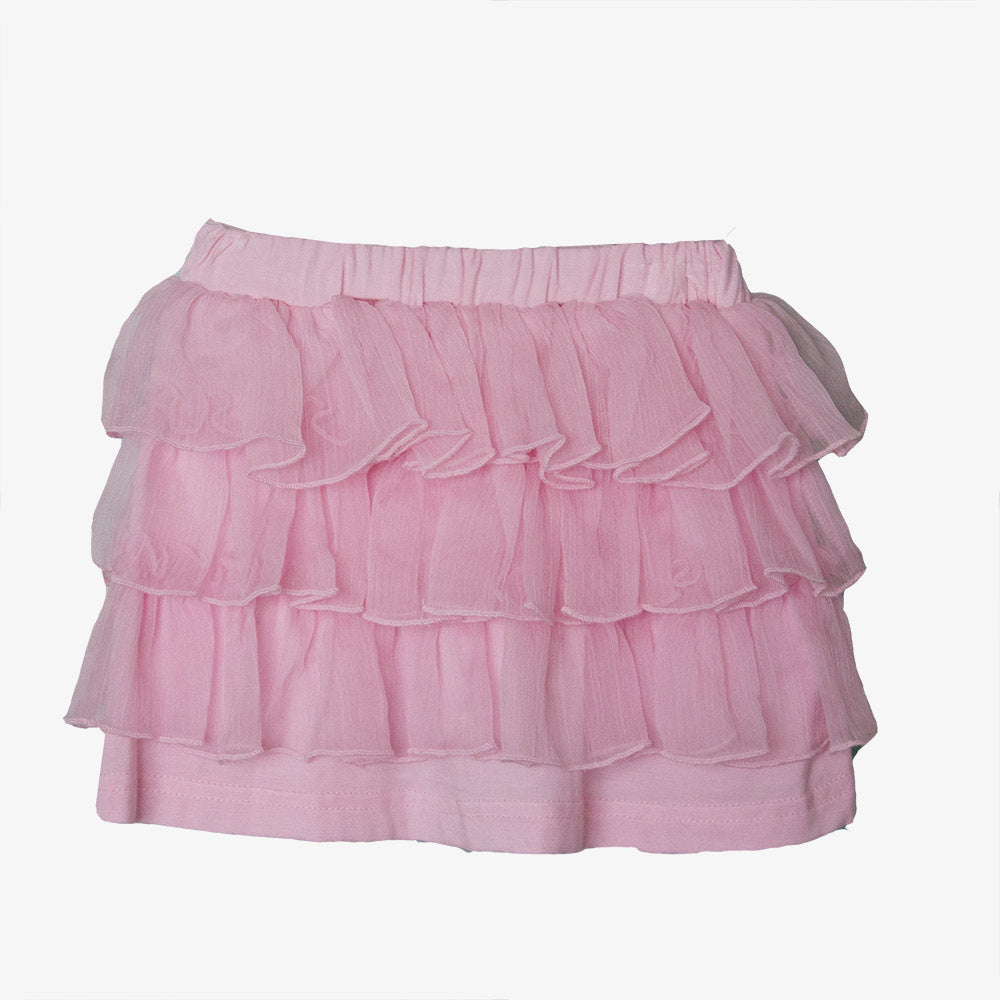 
  Little skirt from the Silvian Heach girl's clothing line with flounces with elastic band
  at ...