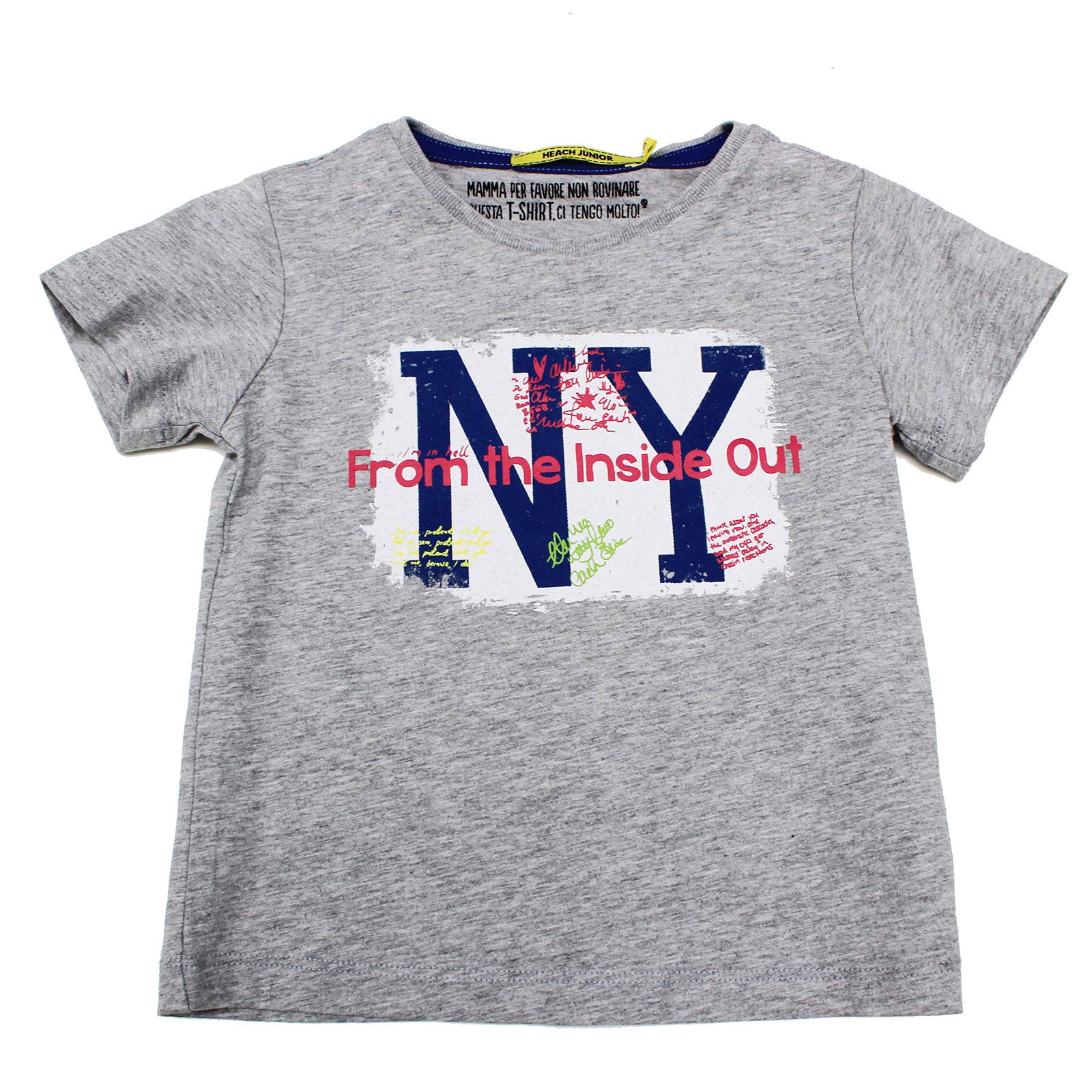
  T-shirt from the children's clothing line Silvian Heach short sleeve with coloured print on th...