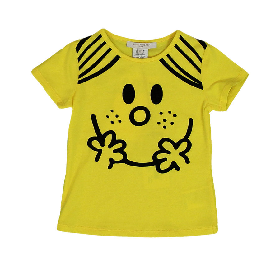 
  T-shirt from the Silvian Heach Kids clothing line, short sleeve model
  solid colour with chee...