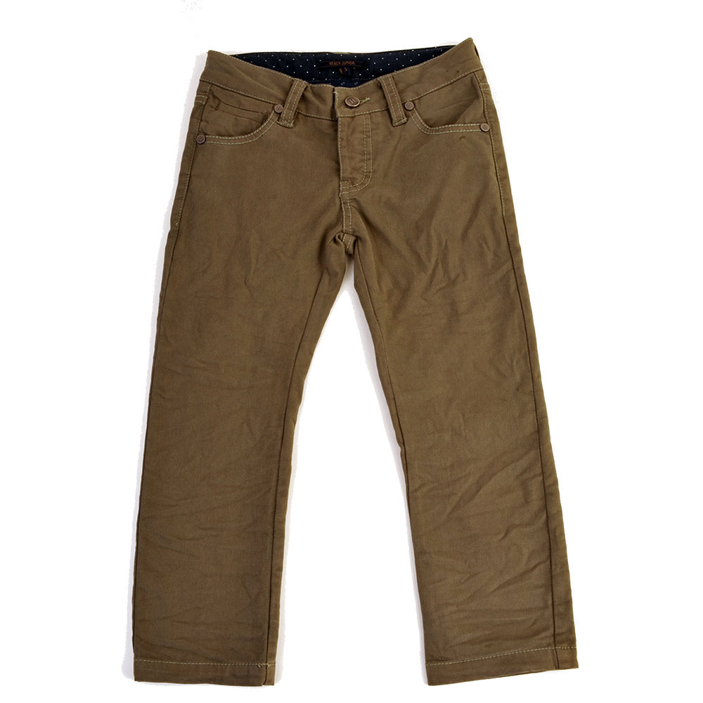 
  Wide five pocket trousers from the Silvian Heach Kids clothing line, adjustable waist size, co...