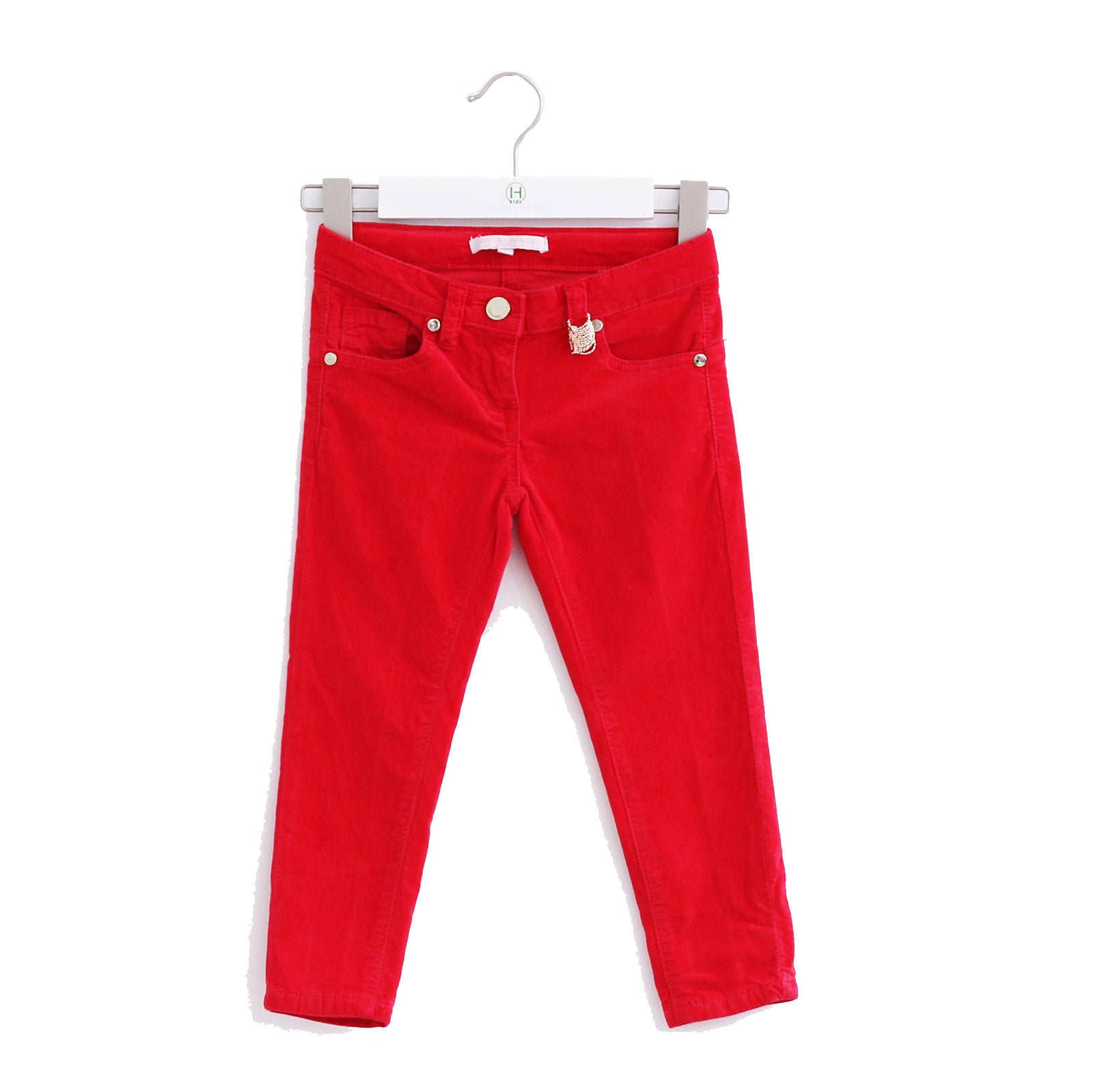 
  Moleskin pants from the Silvian Heach Kids clothing line, model
  five pockets with adjustable...