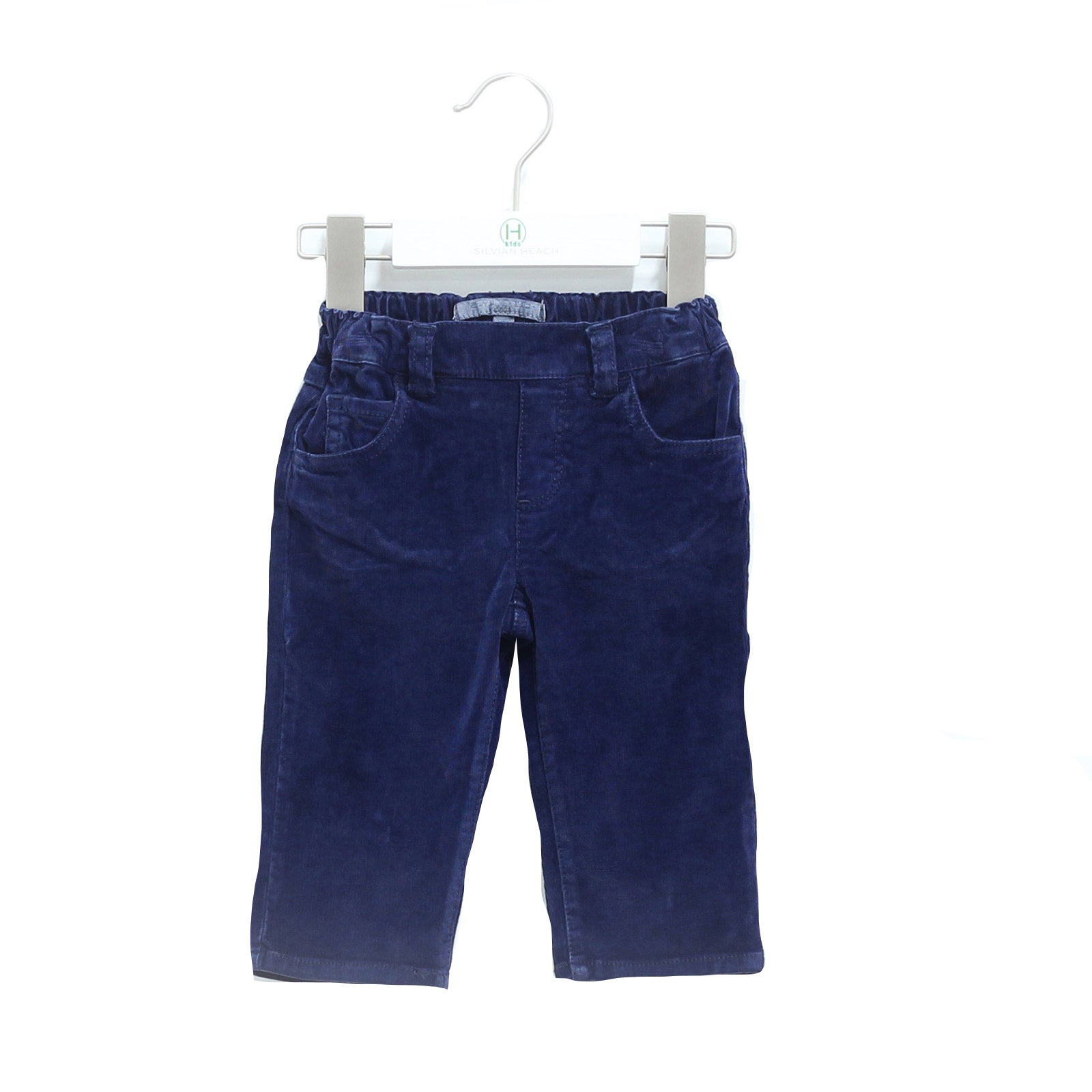 
  Silvian Heach Kids velvet trousers from the Silvian Heach Kids clothing line with adjustable w...
