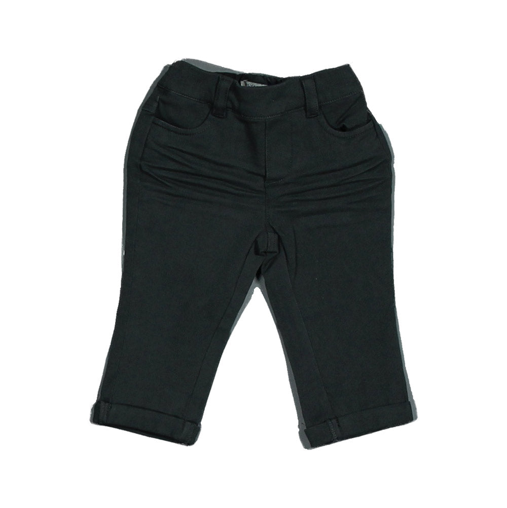 
  Trousers from the Silvian Heach children's clothing line. Solid colour model a
  bag. Front an...