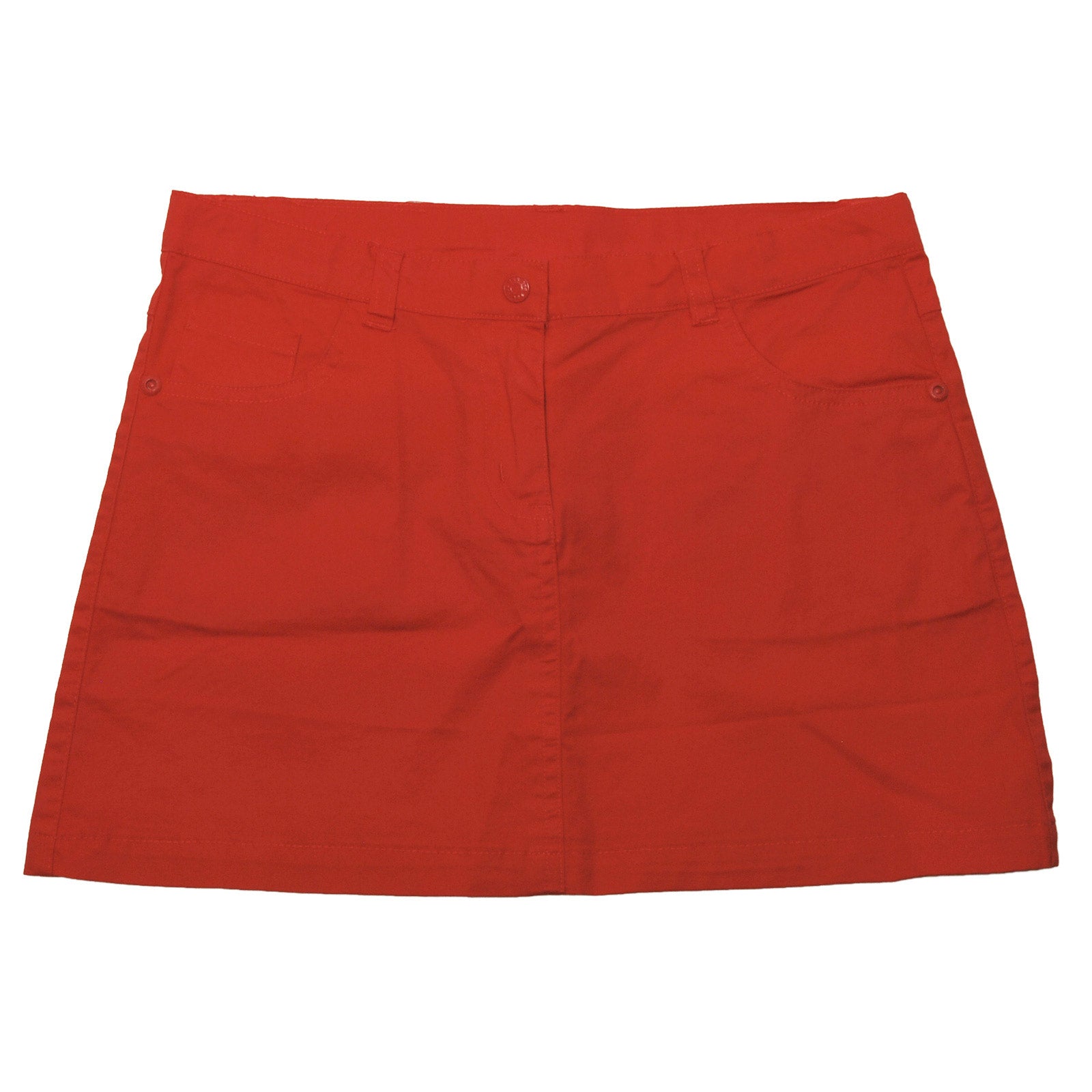 
  5 pocket mini skirt from the Tuc Tuc girl's clothing line, adjustable waist size with elastic....