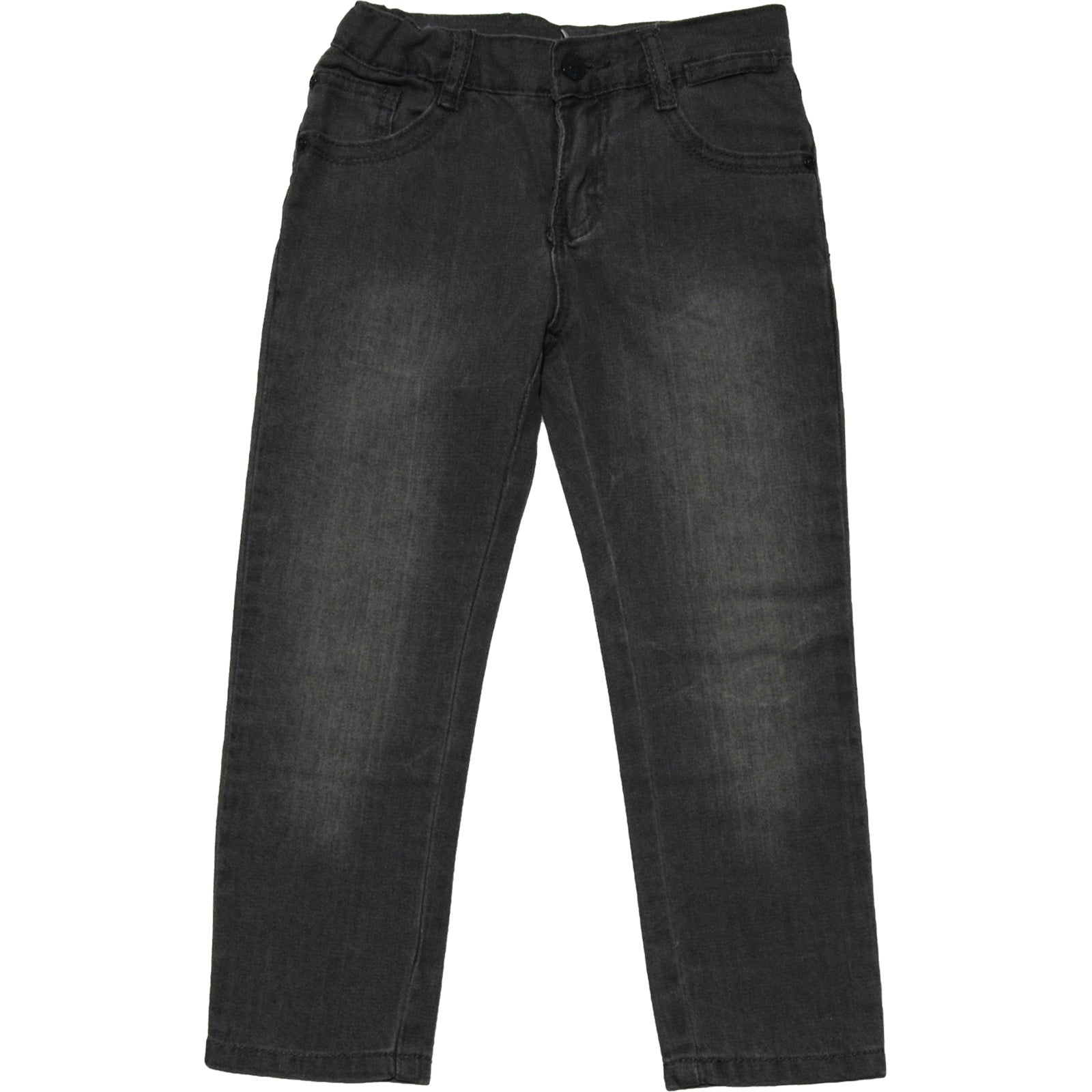 
  Denim trousers from the Tuc Tuc children's clothing line, gray color, 5 pockets with waist adj...
