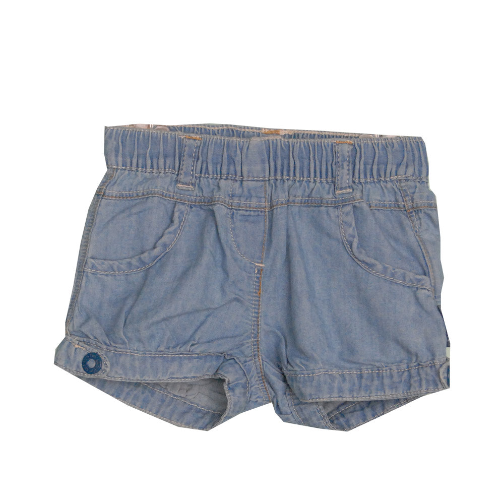 
  Denim shorts from the Tuc Tuc girl's clothing line. Pockets on
  front.



   



  Compositio...
