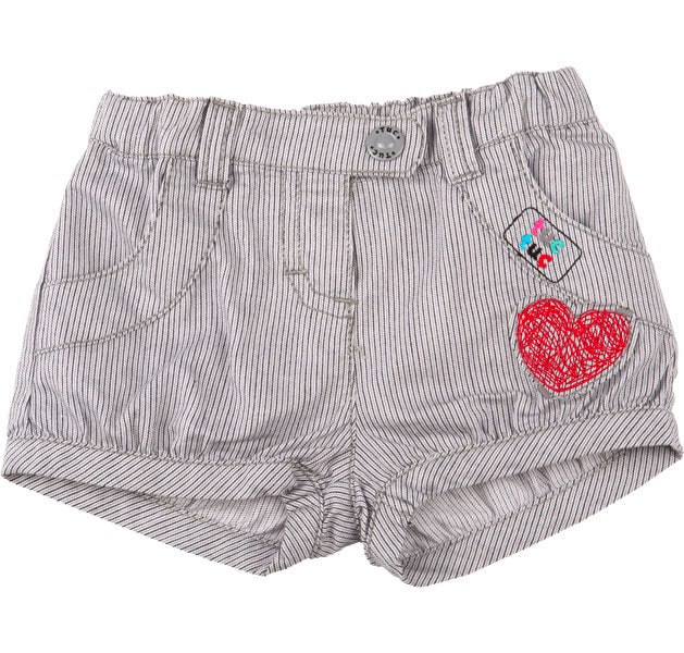 
  Shorts from the Tuc Tuc girl's clothing line with small pockets, adjustable waist size. 



  ...