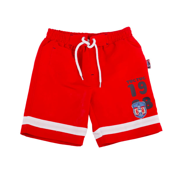 
  Sea Bermuda shorts from the Tuc Tuc children's clothing line with side pocket, drawstring at t...