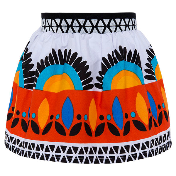 
  Skirt from the Tuc Tuc girl's clothing line, with elastic waistband and beautiful pattern
  af...