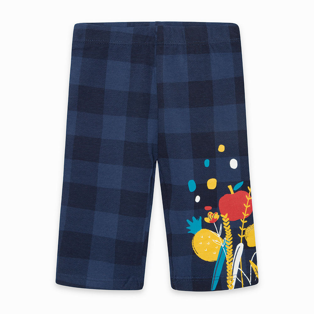 
  Tuc Tuc girl's clothing line leggings with elastic waistband and pattern
  checkered; colorful...