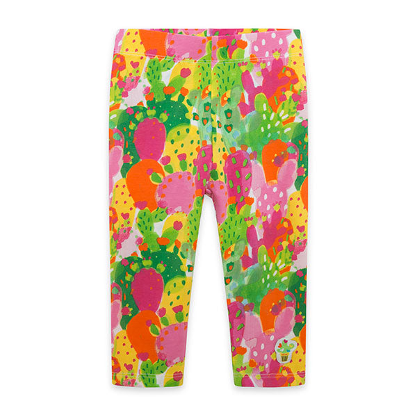 
  Long leggings from the Tuc Tuc Girl's Clothing Line, Funcactus collection, with
  fluo, multic...