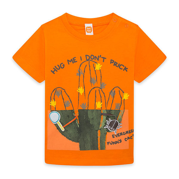 
  T-shirt from the tuc Tuc Childrenswear Line, Fancactus collection. In colors
  lively and with...