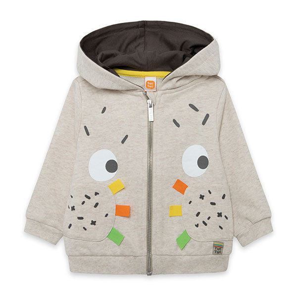 
  Sweatshirt from the tuc Tuc children's clothing line, Fancactus collection. Hooded
  and pocke...