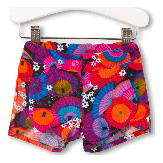 
  Shorts from the Tuc Tuc girl's clothing line Tuc multicolor with heart pockets
  in the back. ...