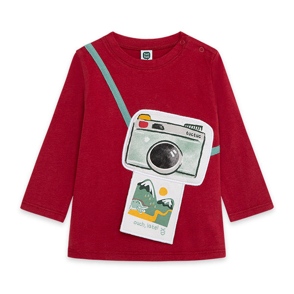 
  T-shirt from the Tuc Tuc children's clothing line, Highlands collection, with application
  in...
