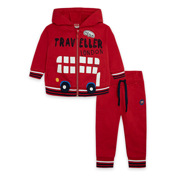 
  Jumpsuit from the Tuc Tuc Children's Clothing line, with hood and zip on the front.
  Ankle cu...