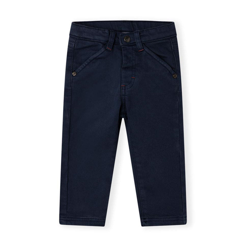 
Regular trousers from the Tuc TUc Childrenswear Line, with adjustable waist size.

 
Composition...