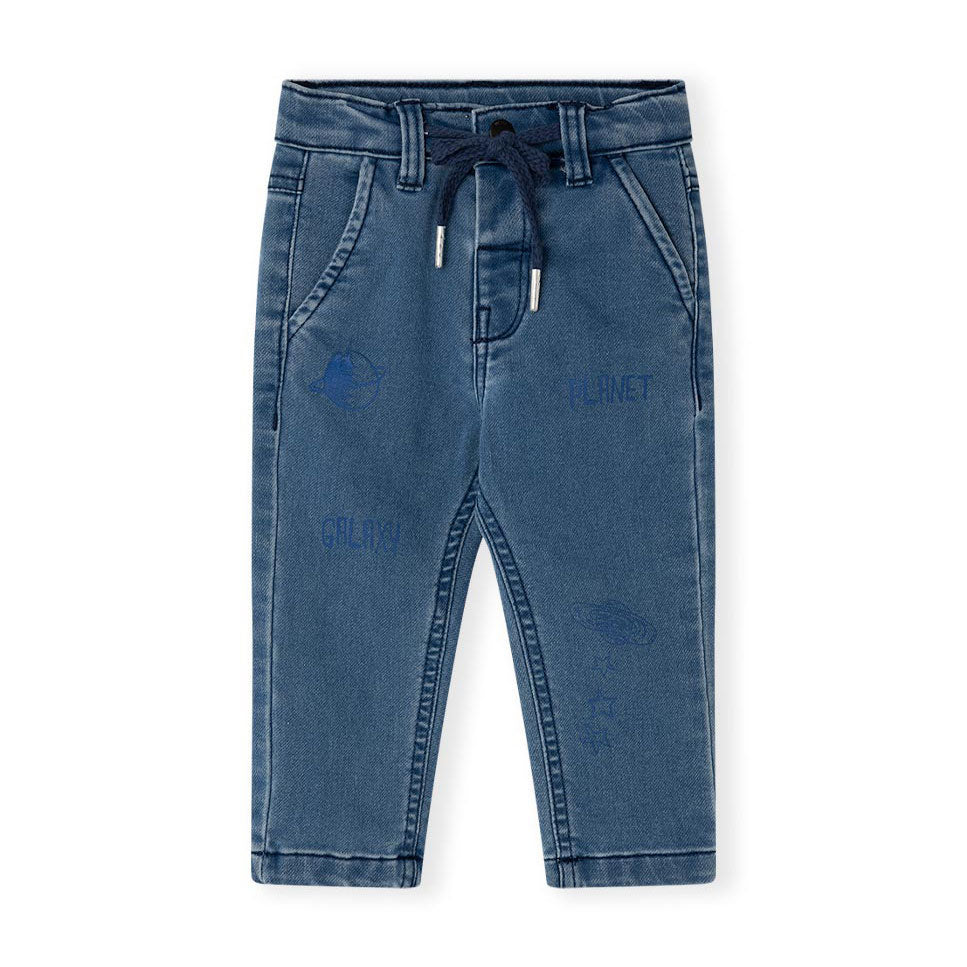 
Jeans from the tuc tuc children's clothing line, with drawstring at the waist and pockets.

 
Co...