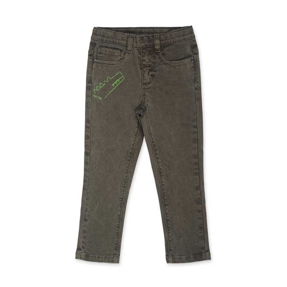 Denim trousers from the Tuc Tuc Baby Clothing Line, with adjustable waist size.
Composition: COTT...