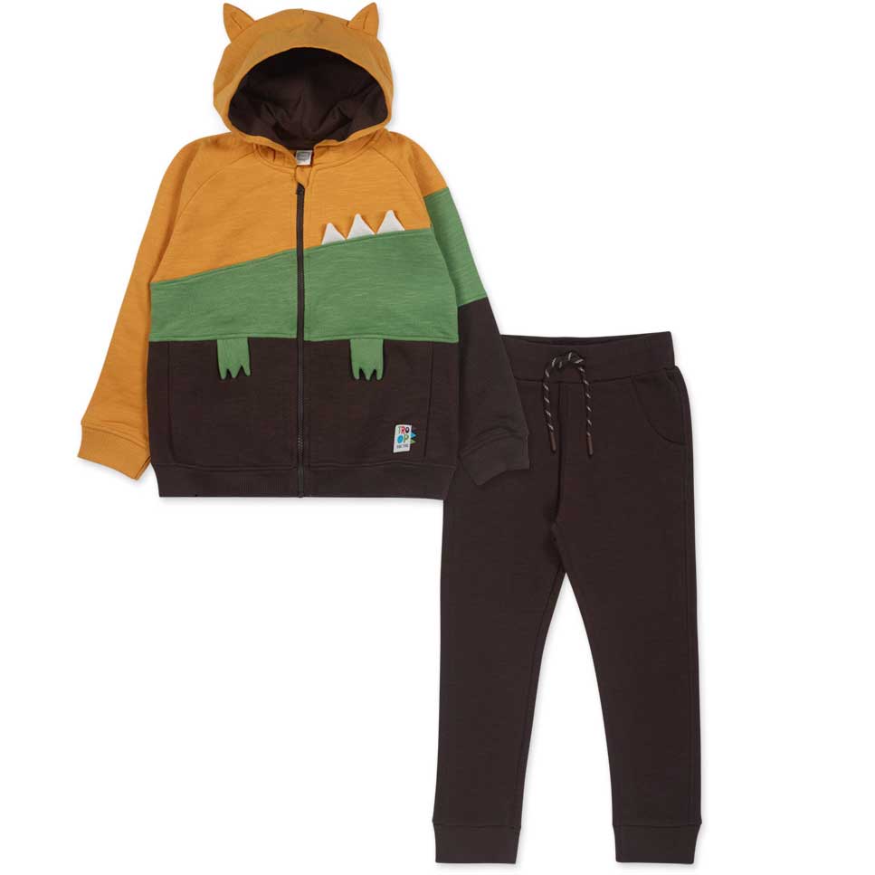 Tracksuit from the Tuc Tuc children's clothing line, with jacket with hood and pockets on the sid...